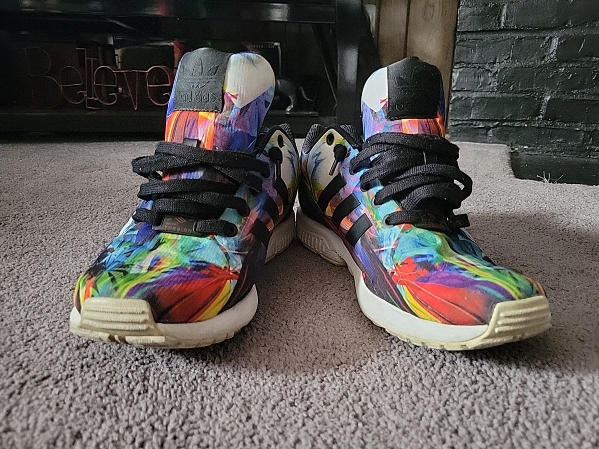 Adidas Torsion ZX Flux Colorful Running Athletic Shoes AF6323