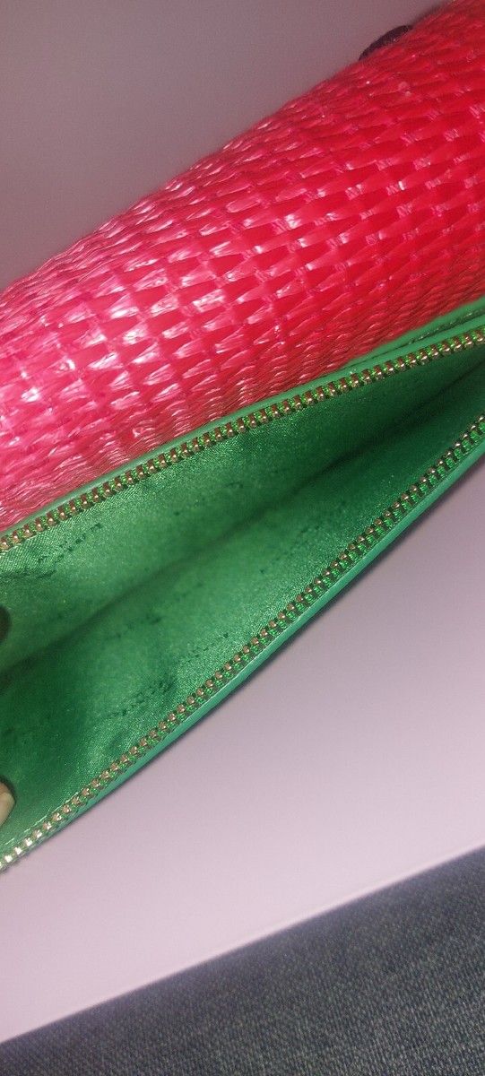 Kate Spade What a Melon Crescent クロスボディ Kate Spade What A Melon 🍉 Luna Crescent Straw Crossbody