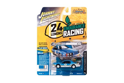 1986 FORD THUNDERBIRD STOCK CAR #9 1/64 DIECAST CAR JOHNNY LIGHTNING JLSP252/24B - 第 4/4 張圖片