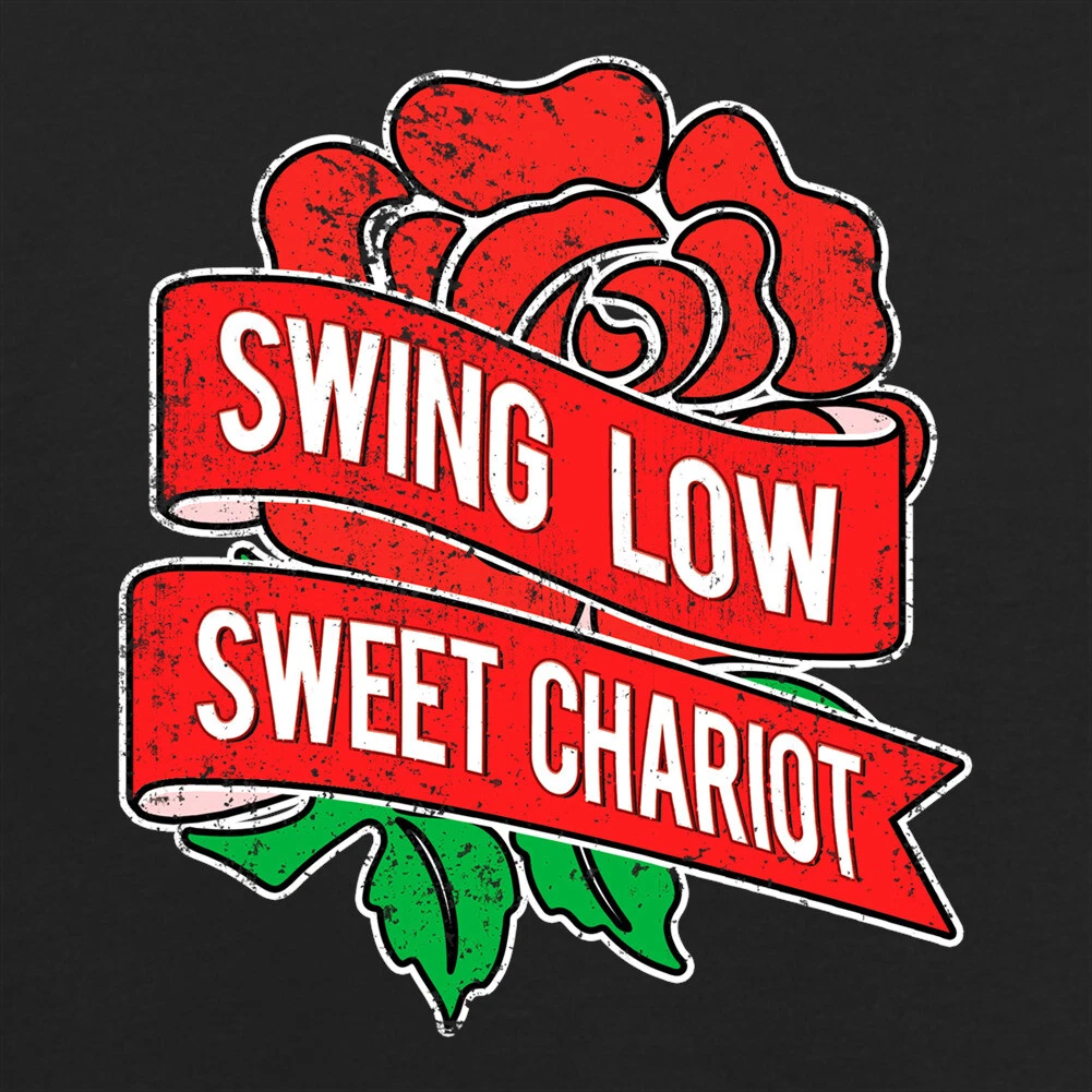 Swing Low Sweet Chariot Womens T Shirt Rugby Player World Cup Sport
