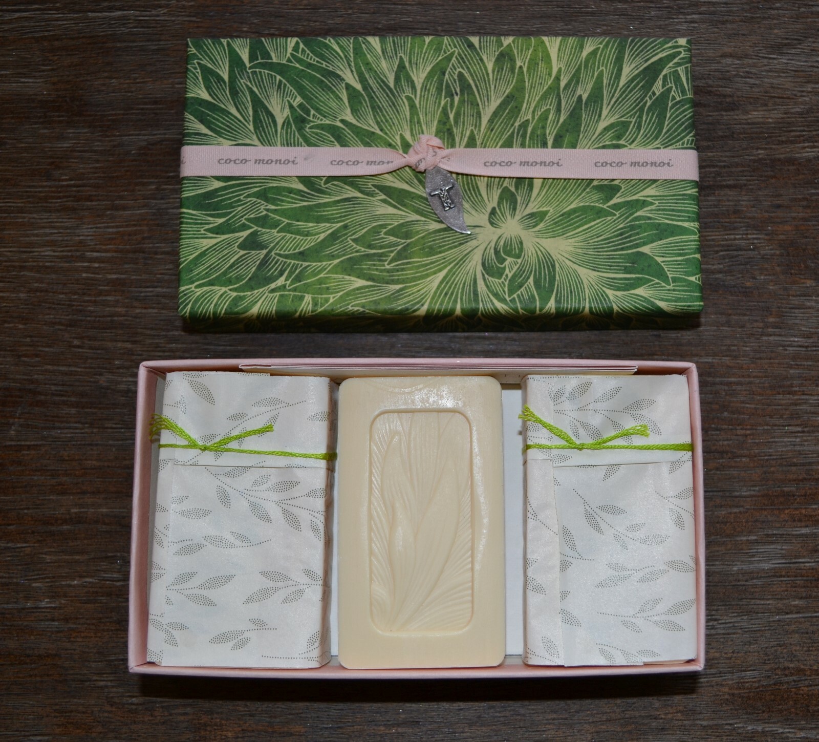 Thymes Coco Monoi Set of Three (3) Bath Soap Bars
