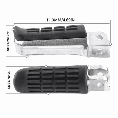 Front Footrest Foot Pegs For HONDA MSX 125 GROM/SF VFR800F VTEC 1200X XL1000/125 - Picture 2 of 10