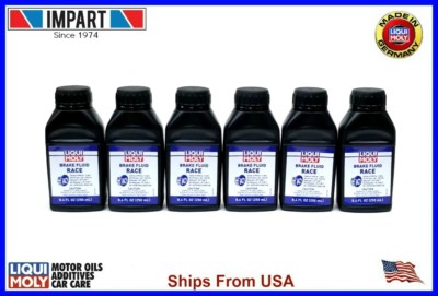 Liqui Moly Racing Race Brake Fluid (6) 8.4 fl oz 250mL Bottles LM20156