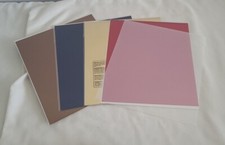 Hojas de aluminio Anna Griffin Minc rojas, azul marino, dorado, bronce