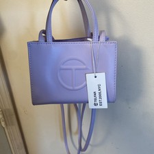 Telfar Small Shopping Bag - Lavender Preowned W/ Tags (no Dust Bag)