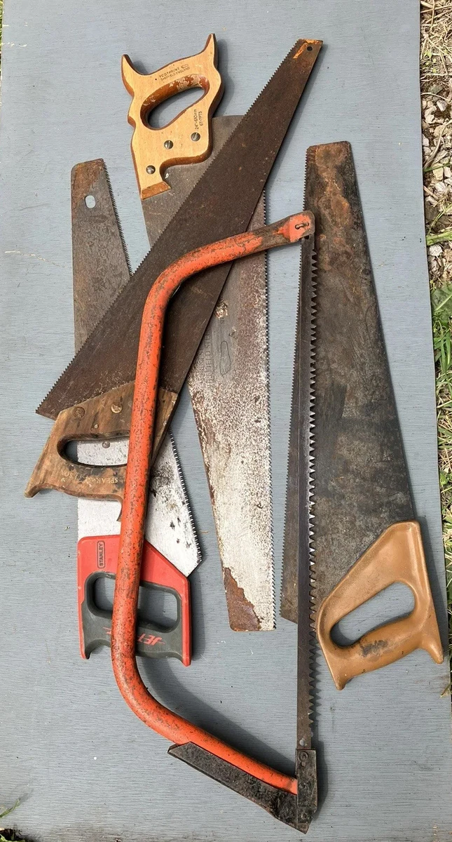Job Lot Original Vintage Hand Saws 1 Spear Jackson