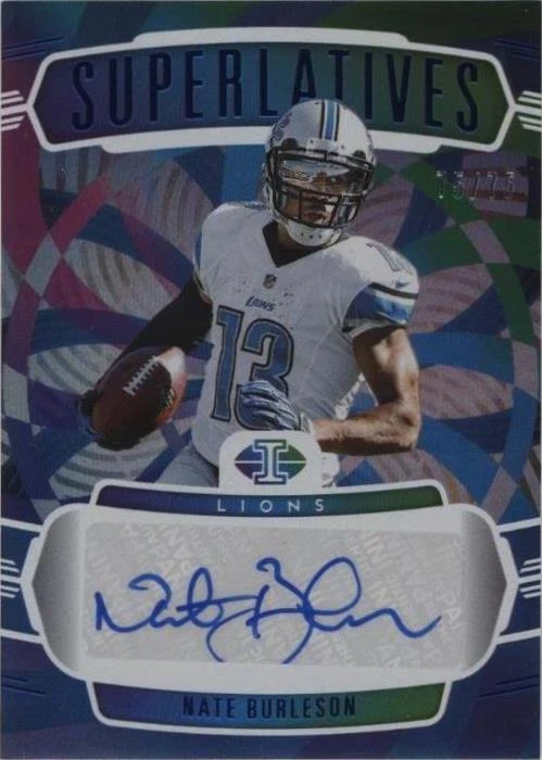 2022 Panini Illusions Nate Burleson #SS-NB