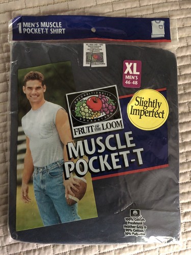 Loom Blue Sleeveless Muscle Pocket 