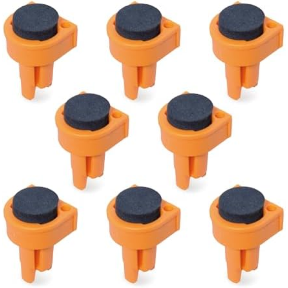 POWERTEC 71500 Deluxe Bench Dog | Confezione da 8 | Nylon resistente che non si