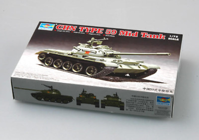 Trumpeter Scale Models 7285 1/72 Chinese Type 59 MBT Model Kit
