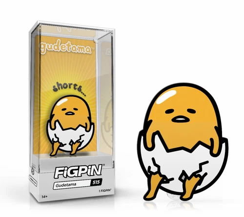 Shorts #515 Sanrio Gudetama FiGPiN Classic Le1500-image