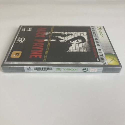 Max Payne (Original Xbox 2001) Platinum Hits *NEW Factory Sealed* - Picture 6 of 10