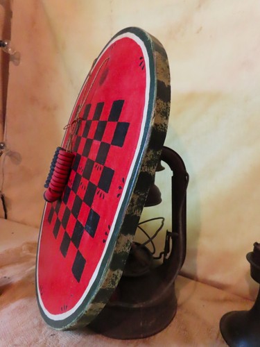 Handmade Primitive Wood Wooden Watermelon Checkerboard Folk Art Farmhouse - Picture 2 of 5