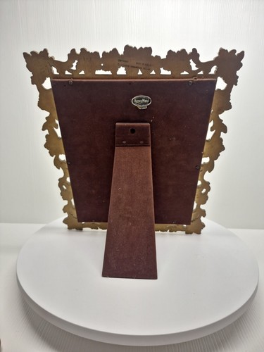 Vintage Syroco Wood Gold Ornate Mirror Hollywood Regency 13.5" x 11.5" D58 - Picture 4 of 10