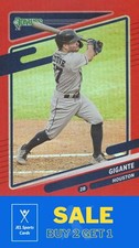 2021 Donruss Holo Red #202 Jose Altuve