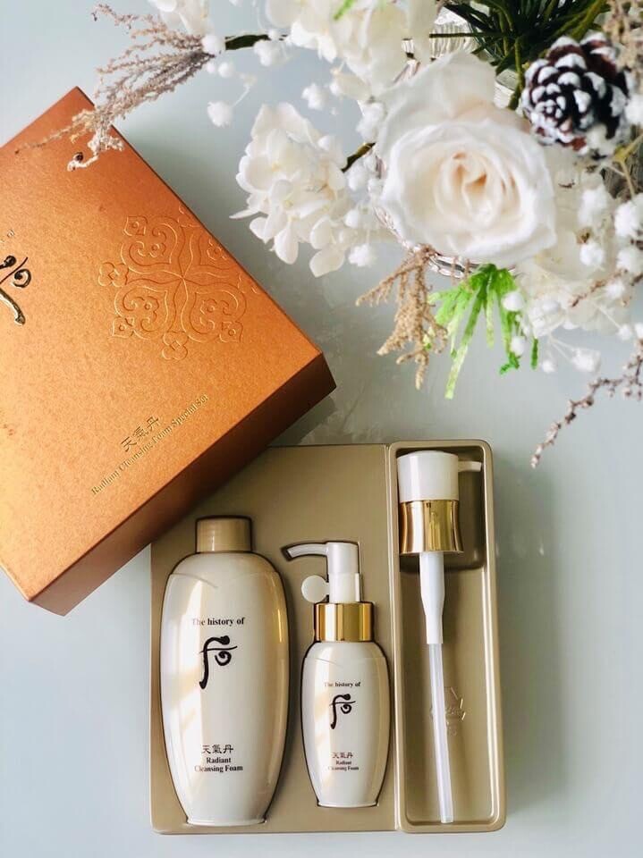 The History of Whoo Cheongidan Radiant Cleansing Foam Set (200ml+