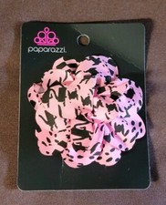 Paparazzi Patterned Paradise Pink Hair Clip Accessory