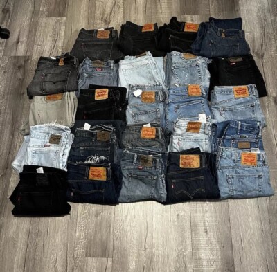 Levis Wholesale Lot 15 Pairs Wrangler Arizona Sorted Sizes