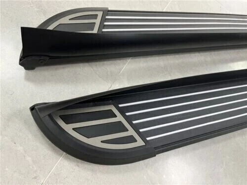 Escalón lateral de aluminio 2 piezas para estribo Nerf Bar Porsche Cayenne 2011-2017 Foto 4 de 4