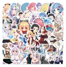 Mix 10 PCs Re:Zero Starting Life in Another World Notebook Laptop Car Sticker