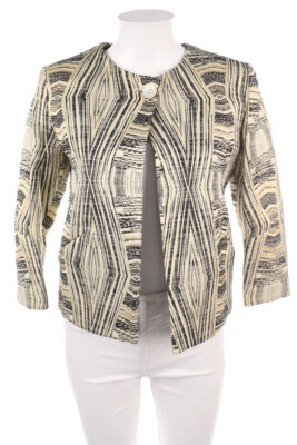 BRIAN DALES Blazer Jacquard I 40 = D 34 beige NEU