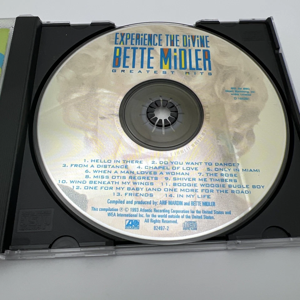 Experience the Divine Bette Midler: Greatest Hits by Bette Midler (CD6 Foto 3 de 4