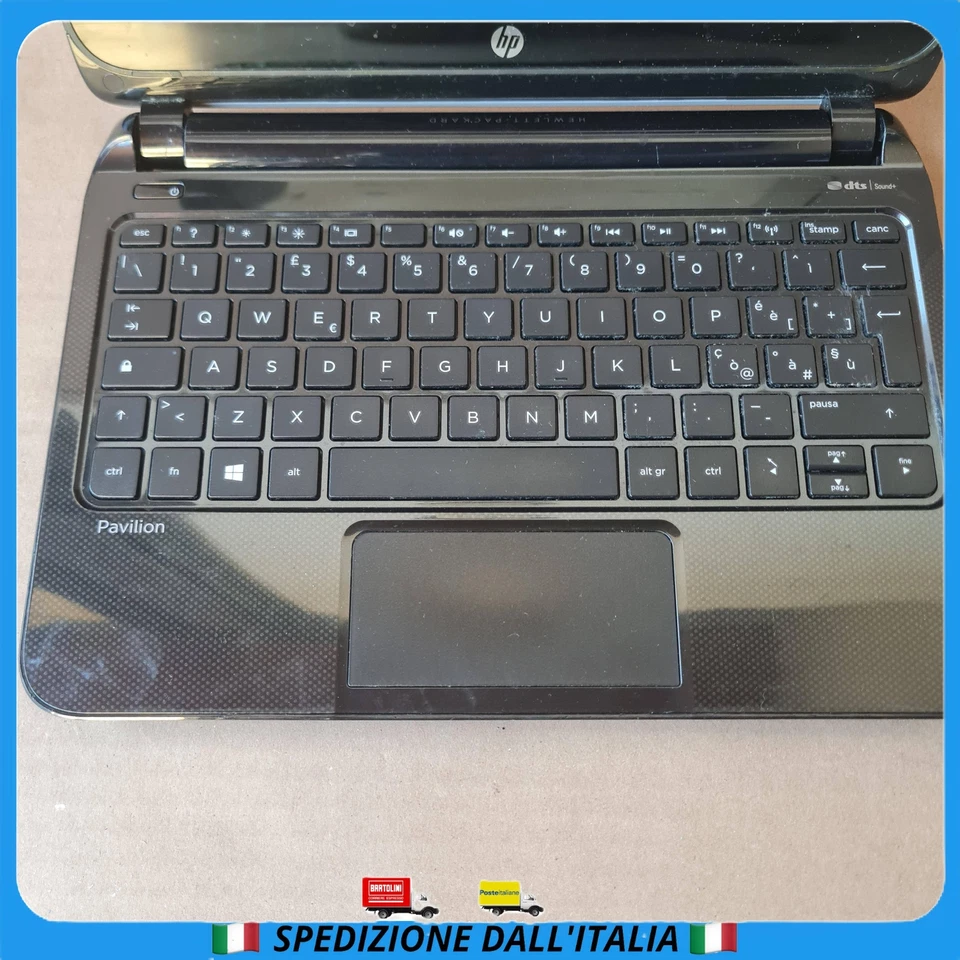 COMPUTER PORTATILE PC NOTEBOOK HP USATO TOUCH SCREEN 10.1 " POLLICI FUNZIONANTE - Immagine 4 di 4
