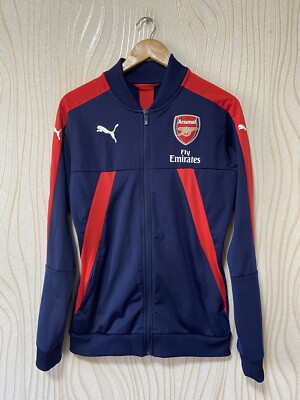 ARSENAL LONDON 2016 2017 FOOTBALL SOCCER STADIUM TRACK JACKET PUMA