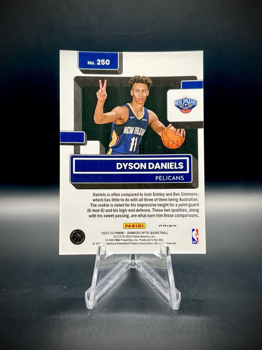 💙2022-23 Donruss Optic #250 Dyson Daniels Blue Sparkle