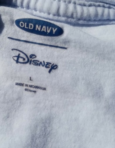 Disney Toy Story '95 Old Navy Graphic Print Light Blue Tshirt Size L Woody - Picture 5 of 5