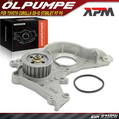Ölpumpe Öl Pumpe für Toyota Corolla E8-10 Starlet P7 P8 1984-1992 1.0L 1.3L