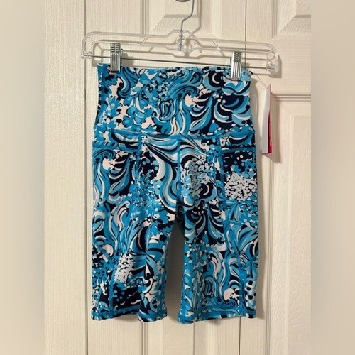 Lilly Pulitzer NWT Lilly Pulitzer Luxletic South Beach High Rise Bike Shorts - Picture 8 of 9