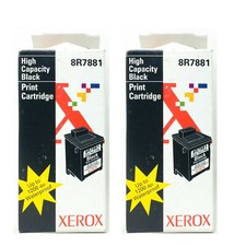 New Set 2 Xerox 8R7881 Black Ink Cartridges 365CX 470CX 480CX 490CX XK35C XK50CX