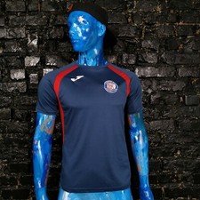 Leicester Road Fc Training Jersey Football Shirt Joma Navy Blue Mens Size S