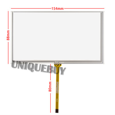 6,2 Zoll 155*88 mm resistiver Touchscreen AT065TN14 pw065xs1 für GPS DVD 155x88