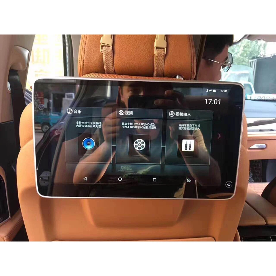 Android 12.0 Headrest With Monitor For BMW X5 F15 G05 Rear Entertainment System - Image 4 of 4