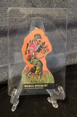   1985 Gi Joe Cobra BAZOOKA MB Commando Attack CSMNT Game Piece PSA NLG B 