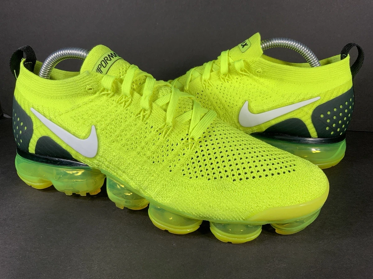 NIKE AIR VAPORMAX FLYKNIT 2 VOLT NEON