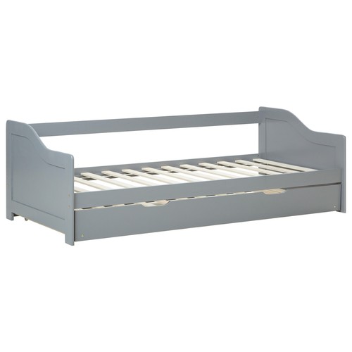 Gästebett Matratze Holzbett 90x200 Lattenrost Tagesbett ausziehbar Homestyle4u - Bild 33 von 36