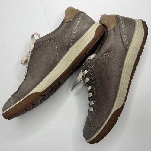 Women’s Ecco Chase II Fashion Sneakers Shoes EU 40 Grey Moon Rock (Taupe) Nubuck - Picture 6 of 14