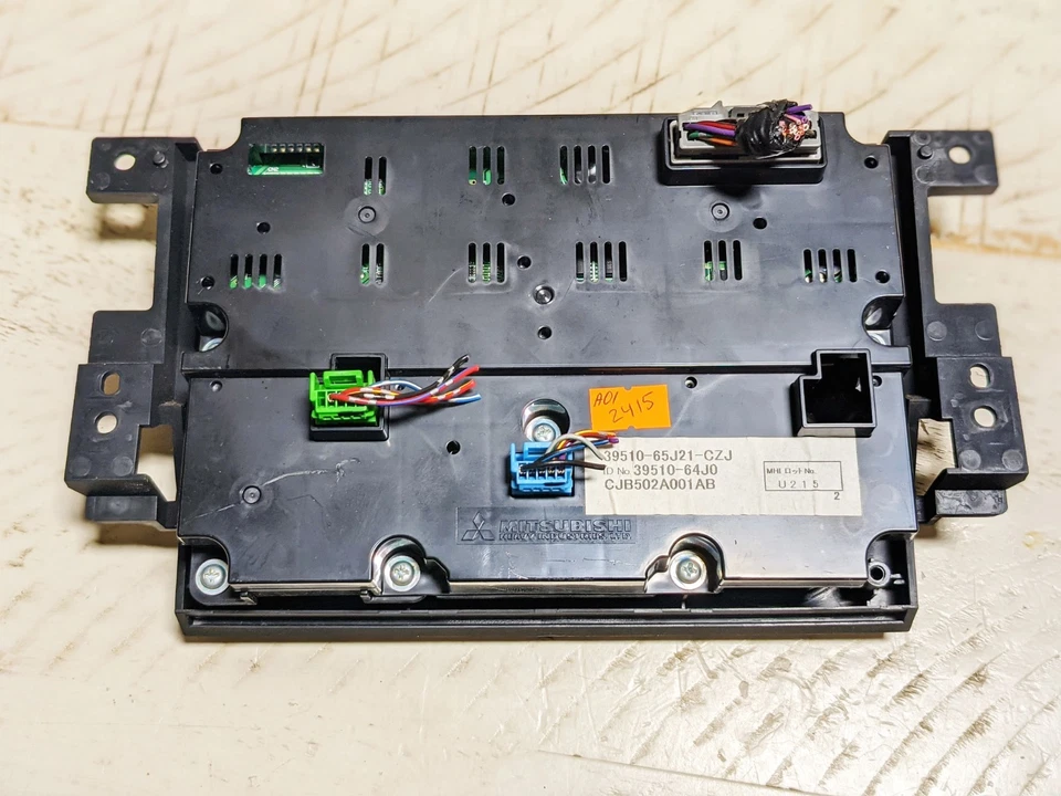 Suzuki Grand Vitara 2006 tablero delantero calefacción control de temperatura CA 3951065J21CZJ Foto 3 de 4