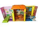 Vintage 1973 Mattel Barbie Country Living Home Fold-Out with 1970's Furniture