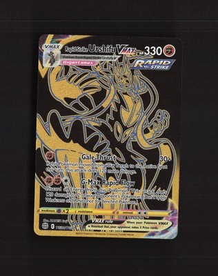 Rapid Strike Urshifu VMAX TG30/TG30 Trainer Gallery Full Art Pokemon Card NM