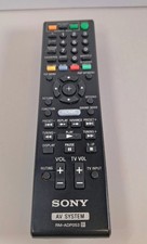 Sony RM-ADP053 Audio AV System Remote Control Black OEM Genuine TESTED Works