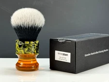 YAQI Retro 24MM Sagrada Familia Synthetic Hair Resin Handle Shaving Brush R1730