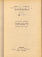 Sin (Bible key words from Gerhard Kittel's "Theologisches Worterbuch zum Neuen T
