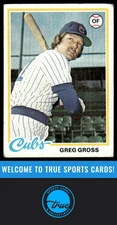 1978 Topps #397 Greg Gross