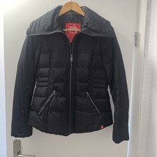 Edc By Esprit Winterjacke Damen, Schwarz, Größe XS