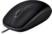 Logitech Maus B110 Kabelgebundene Usb-Maus Schwarz - 1000 DPI