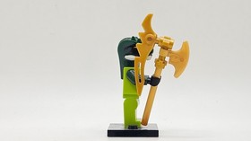 LEGO minifigure Lizaru njo0068 Ninjago Rise of Snakes 9557 green snake
